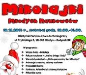 Wizyta Robo Mikołaja czyli świąteczne spotkanie w Olsztyńskim Parku Naukowo-Technologicznym.