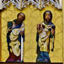 Simon & James the Greater apostles, ~1420, basilica, Dobre Miasto, Poland