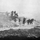 Jack Churchill leading training charge with sword